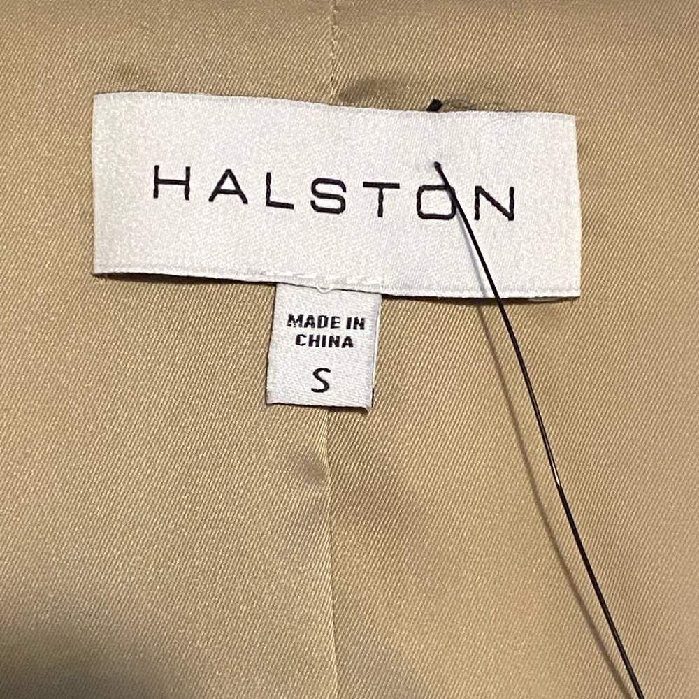 Halston Ana Knit Tie Belted Jacket Size Small - Picture 6 of 8